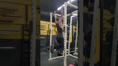 90 Pound Weighted Pullups & 5 Muscle Ups