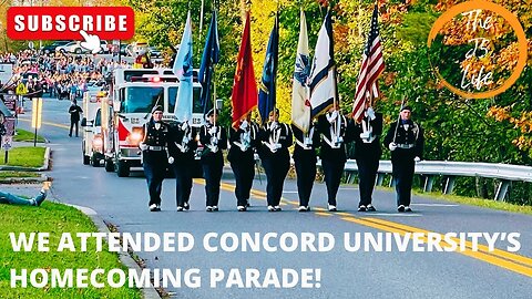 We Attended Concord University’s Homecoming Parade!