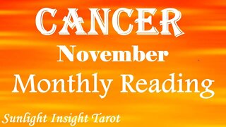 CANCER | You Are Free To Move On!😀💖The Waiting Game is Over!🚫November 2022