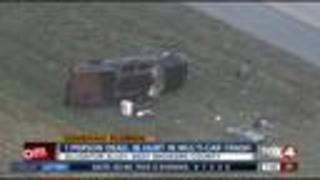 Multi Vehicle Crash On Alligator Alley Leaves 1 Dead 16 Injured