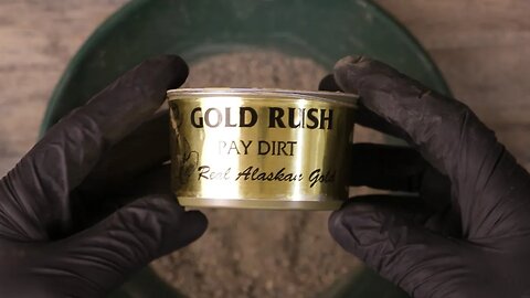 Old Can of Gold Paydirt