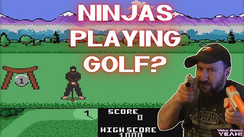 Atari NEEDS to Bring This Back! | NINJA GOLF [First Time Playing]