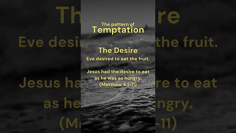 The Pattern of Temptation