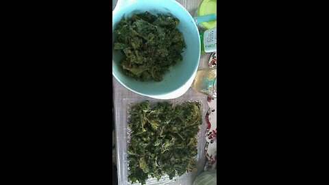 Kale Chips are a great snack!