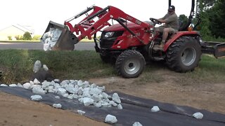 How to Build a Drainage Ditch with a Land Plane and Tractor