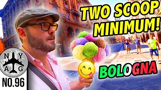 Bologna Day Trip - The Best Gelato in Italy Ep.2 - Bologna, Italy