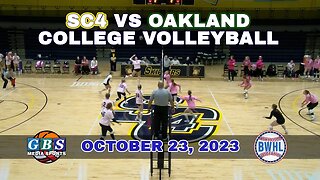 College Volleyball - Oakland vs. SC4 - October 23, 2023