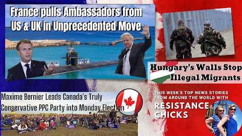 France Pulls Ambassadors, Hungary Border Wall, Canada's Conservative Firebrand Maxime Bernier