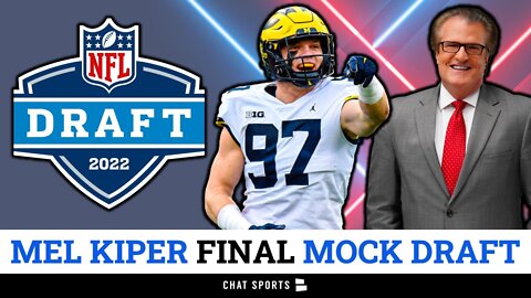 Mel Kiper’s FINAL 2022 NFL Mock Draft - #1 Might SHOCK You