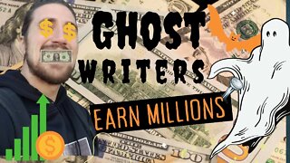 Ghost Writers Do the Work: You Earn Millions