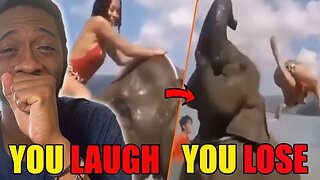 1 Laugh = 10 Push-Ups | "Random Memes Try Not To Laugh Challenge"