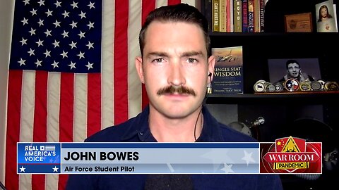 Air Force Lieutenant John Bowes: Hundreds Of American Pilots Stand To Be Discharged Solely Based Off Their COVID-19 Vaccination Status