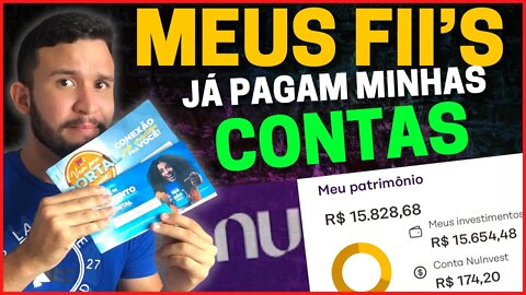 DIVIDENDOS JÁ PAGAM A CONTA DE INTERNET! RENDA PASSIVA COM FII’S💸