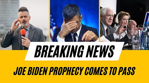Joe Biden Prophecy comes to pass | Prophet Charlie Shamp