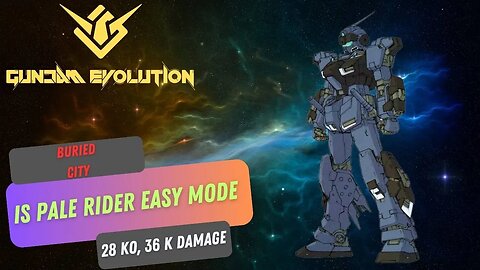 Golden Pale Rider to the rescue | Gundam Evolution | Full Game