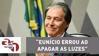 Andreazza: Eunício errou ao apagar as luzes