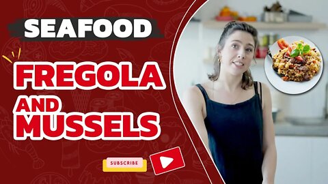 Fregola And Mussels seafood | Fregola Pasta with Vongole Clams