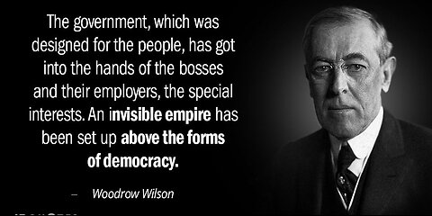 THE US PRESIDENT THAT SPONSORED THE FED WAS WOODROW WILSON - SEIGNORAGE RIGHTS