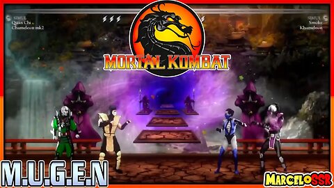 QuanChi & Chameleon MK2 Vs. Smoke & Khameleon - Mortal Kombat M.U.G.E.N