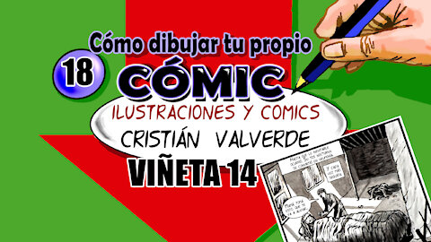 Como dibujar tu propio comic: Viñeta 14