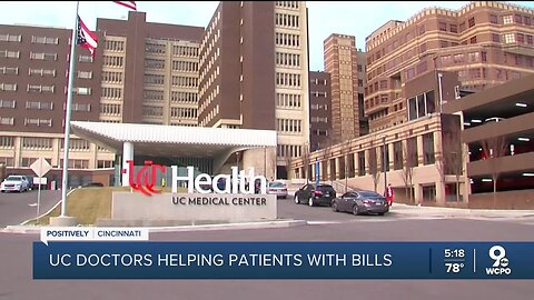 University of Cincinnati doctors helping patients with bills