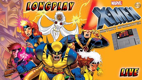 [🔴Live ] X-Men: Mutant Apocalypse Snes