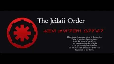 Je'daii: the first and most powerful force order