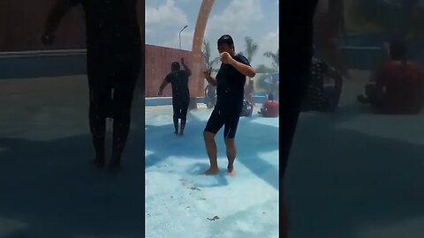 Rain dance in aqua thrills water park,#shortvideo,#waterpark,#raindance,#entertainment,#tourvlog