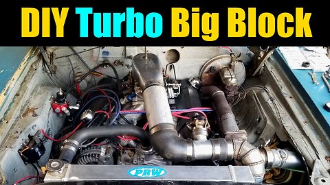 Finishing My Turbo Big Block Mopar 361 1973 Dodge Charger | Blow Through Carb | Carbureted Turbo