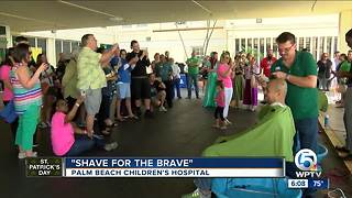 "Shave for the Brave" fundraiser held for St. Baldrick's