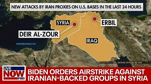 U.S. airstrike in Syria: Biden orders attack on Iranian-backed groups | LiveNOW from FOX