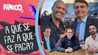 DANIEL SILVEIRA RECEBEU GRAÇA DE BOLSONARO ENQUANTO DORIA GANHOU PRAGA DE PAULINHO DA FORÇA?