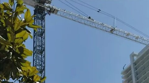 Giant Residential Building Under Construction in Downtown San Diego