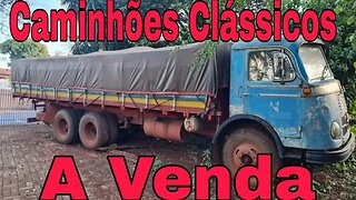 Ep.70 🚚 Caminhões Clássicos à Venda 📉 QRA Oliveira