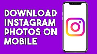 How To Download Instagram Photos On Mobile (2023)