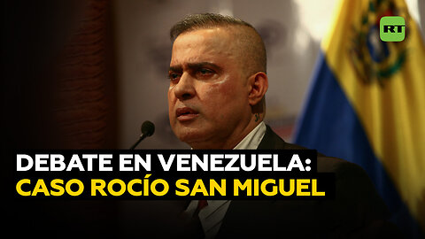 Fiscal venezolano sobre el caso contra Rocío San Miguel