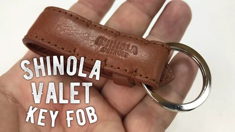 Shinola Leather Valet Key Fob Keychain Review