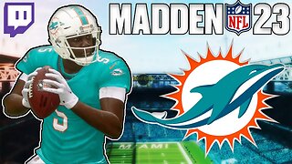 TEDDY BRIDGEWATER TAKES OVER | Madden 23 Dolphins Franchise Ep. 2