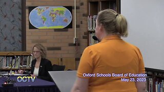 Oxford Schools Board of Education: May 23, 2023