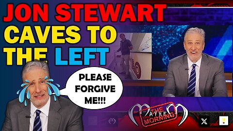 Has the cult of the Left shamed Jon Stewart into abandoning his seemingly more balanced take lately?