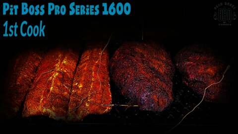 Pit Boss 1600 | Brisket | Baby Back Ribs | First Cook