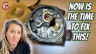 How to easily fix a Tiller that's been sitting FOR YEARS! Tecumseh OHV 5 HP CARBURETOR REPAIR
