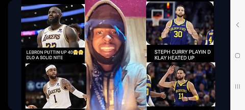 GS WARRIORS VS LA LAKERS CLASSIC HISTORIC GAME LBJ 40 DLO SOLID STEPH CURRY AN KLAY HEATED W💪🏾🔵