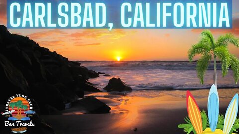 Enjoying The Sunset At Carlsbad State Beach In California | San Diego, CA Travel Vlog Part 2