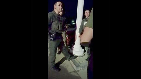 Disrespectful cop gets checked!