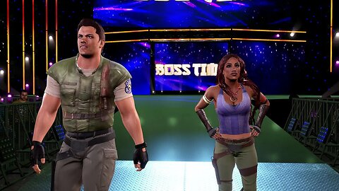 WWE 2K22 Clash of Champions: Cody Rhodes and Sasha Banks VS Dakota Kai and Damian Priest Match [4K]