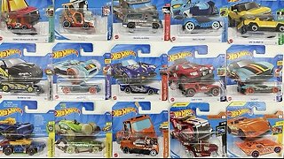 Unboxing lots of hot wheels brands