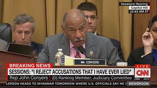 Dem Reads Trump's Tweets Out Loud During Hearing, That's When He Hears from Jeff Sessions