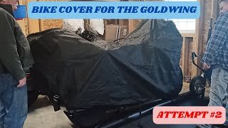 BIKE COVER FOR THE GOLDWING - ATTEMPT #2
