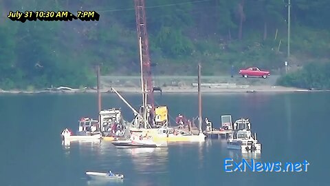 Refloating Okanagan Shrimp Boat Sunk by Deadly Lake Storm